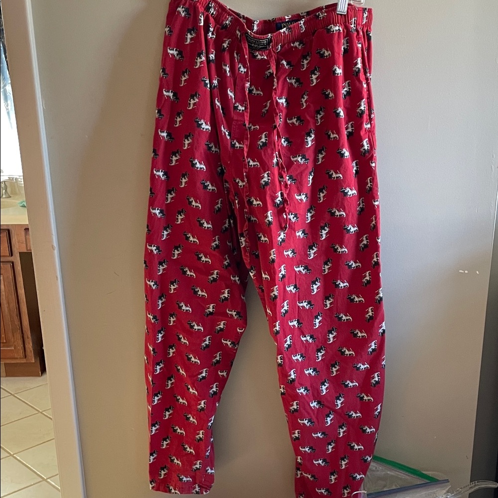 Polo by Ralph Lauren Scottie/westie pj pants sz XL
